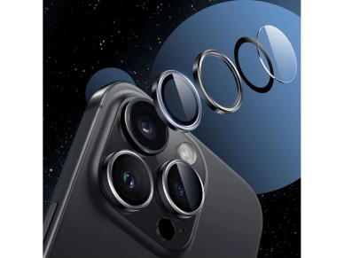 Capa de c�mera Tech-Protect Camring Fit+ para iPhone 14 Pro / Max / 15 Pro / Max / 16 Pro / Max / 17