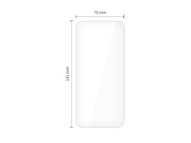 Tech-Protect Glass Fit+ 2-pack tempered glass for iPhone 17 Air - transparent