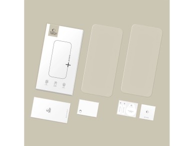 Tech-Protect Glass Fit+ 2-pack tempered glass for iPhone 17 Air - transparent