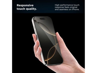 Tech-Protect Quick Set+ 2-pack tempered glass for iPhone 17 Pro Max - black Tech-Protect Quick Set+ 2-pack tempered glass for iPhone 17 Pro Max - black