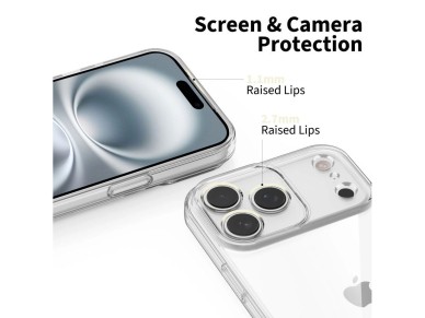 Tech-Protect FlexAir Case for iPhone 17 Pro - Clear