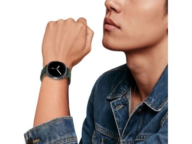 Tech-Protect Nylon Stripe Strap for Samsung Galaxy Watch 40/44/46 mm - Green