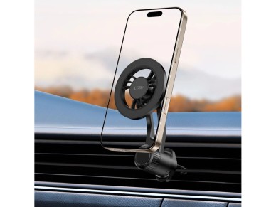 Tech-Protect N56 MagSafe Car Air Vent Mount - Black Tech-Protect N56 MagSafe Car Air Vent Mount - Black