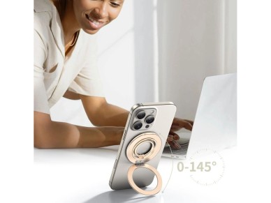 Soporte de anillo para tel�fono Magsafe Tech-Protect MMR600 - Dorado