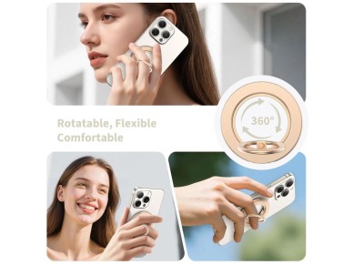 Soporte de anillo para tel�fono Magsafe Tech-Protect MMR600 - Dorado