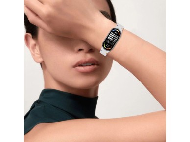 Tech-Protect Silicone Sport Strap for Xiaomi Smart Band 8 / 9 / 10 / NFC - Black