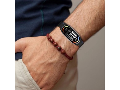 Tech-Protect Silicone Sport Strap for Xiaomi Smart Band 8 / 9 / 10 / NFC - Gray