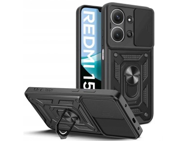 Tech-Protect CamShield Pro Case for Xiaomi Redmi 15C - Black Tech-Protect CamShield Pro Case for Xiaomi Redmi 15C - Black