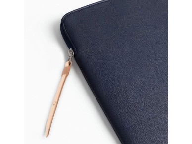 Bolsa de forro polar Tech-Protect para port�til de 13-14 pulgadas, color azul