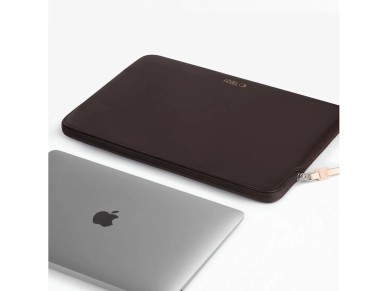 Tech-Protect Fleece Laptop Bag 13-14" - Brown Tech-Protect Fleece Laptop Bag 13-14" - Brown