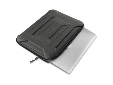 Capa t�tica para laptop Tech-Protect Ranger-X de 13-14" - Preta