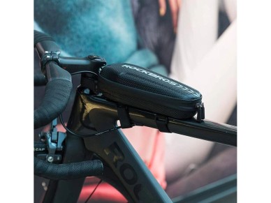 Bolsa de bicicleta imperme�vel Rockbros B60 para quadro - preta