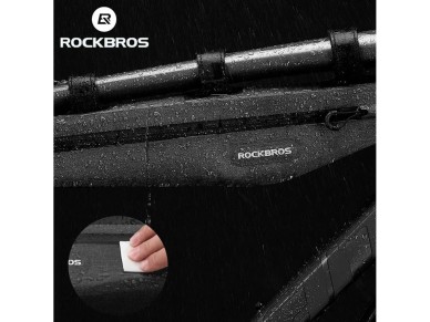 Bolsa impermeable para cuadro de bicicleta Rockbros AS-052 (gris)