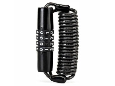 Cadeado de bicicleta Rockbros T609 com combinação de 1,5 m - preto Cadeado de bicicleta Rockbros T609 com combinação de 1,5 m - preto