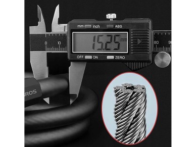 Cadeado de bicicleta Rockbros RKS507-1BK com combina��o 1,8 m - preto