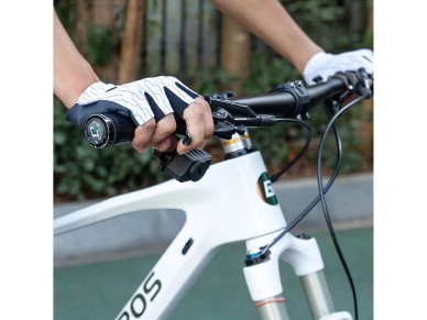 Luvas de ciclismo Rockbros MTB tamanho: L - branco e preto