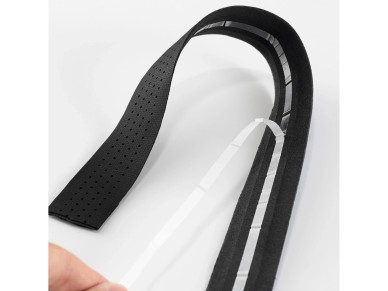 Cinta de manillar Rockbros de silicona perforada - Negra