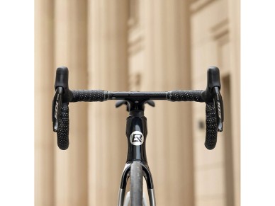 Cinta de manillar Rockbros de silicona perforada - Negra