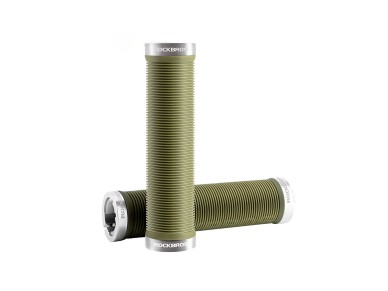 Puos giratorios antideslizantes Rockbros Bike Grips - Verdes