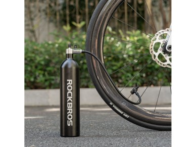 Inflador de pneus sem c�mara Rockbros 200 PSI 1,2 l - Preto