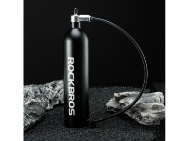 Inflador de pneus sem c�mara Rockbros 200 PSI 1,2 l - Preto