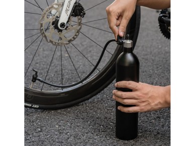 Inflador de pneus sem c�mara Rockbros 200 PSI 1,2 l - Preto