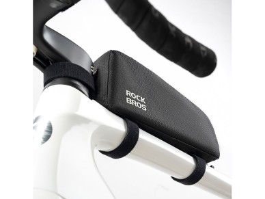 Bolsa de quadro Rockbros para tubo superior, 0,9 l - Preta