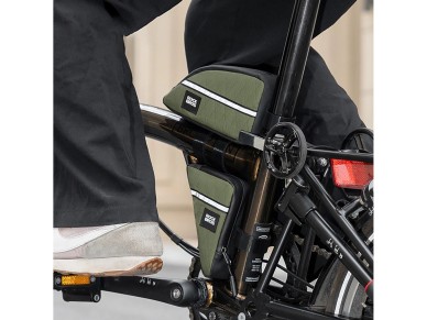 Bolsa para quadro de bicicleta Rockbros Triangle 0,3 l - Preta