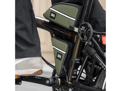 Bolsa para quadro de bicicleta Rockbros Triangle 0,3 l - Preta