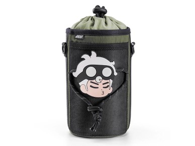 Bolsa de viagem para garrafa Rockbros com alça de ombro 1 litro - Verde Bolsa de viagem para garrafa Rockbros com alça de ombro 1 litro - Verde