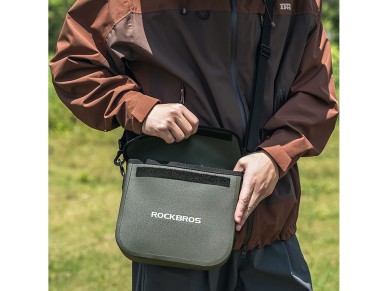 Mochila t�rmica Rockbros com isolamento t�rmico, 20 litros - Verde