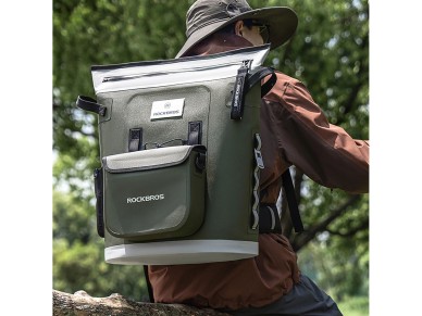 Rockbros Thermal Backpack with Insulation 18l Ergonomic - Green