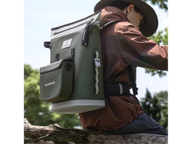 Rockbros Thermal Backpack with Insulation 18l Ergonomic - Green
