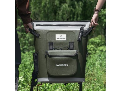 Rockbros Thermal Backpack with Insulation 18l Ergonomic - Green