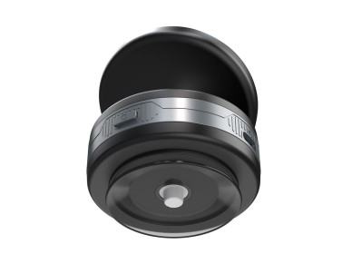 Soporte para coche Wozinsky WUSQ-01 con cargador Qi compatible con MagSafe - Negro