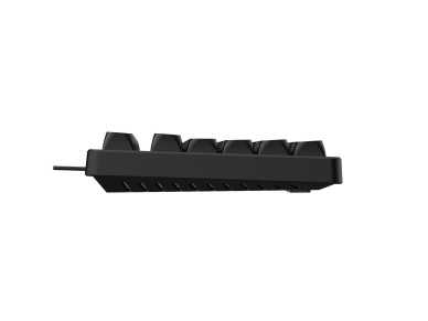 Teclado gamer Wozinsky WKG-200 com membrana e roda de rolagem - preto