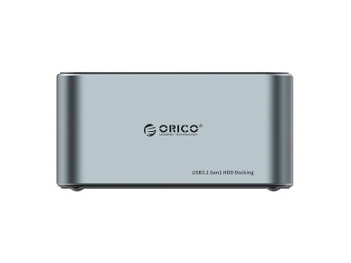 Orico docking station for 2.5" / 3.5" HDD / SSD, 5Gbps, USB-C to USB-C/A with cloning function (blac Orico docking station for 2.5" / 3.5" HDD / SSD, 5Gbps, USB-C to USB-C/A with cloning function (blac