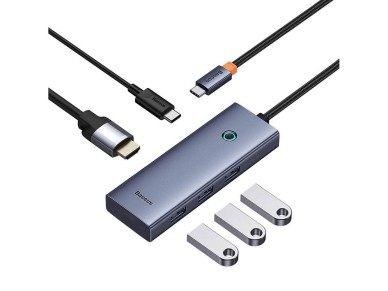 Concentrador de acoplamiento USB de 5 puertos serie Ultrajoy ST