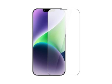 Baseus Tela Cheia de Vidro Temperado para iPhone 14 Plus / 13 Pro Max com Capa para Alto-falante de Baseus Tela Cheia de Vidro Temperado para iPhone 14 Plus / 13 Pro Max com Capa para Alto-falante de