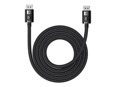 Cable DisplayPort 8K 60 Hz de 1,5 m, serie Baseus de alta definición, negro Cable DisplayPort 8K 60 Hz de 1,5 m, serie Baseus de alta definición, negro