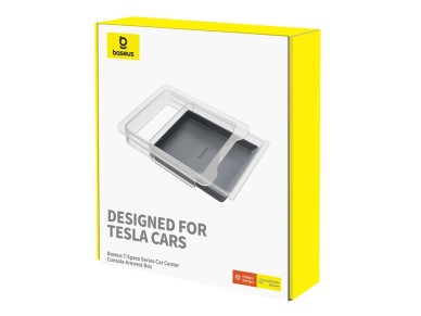 Baseus T-Space Series car organizer for Tesla Model 3 / Y - gray Baseus T-Space Series car organizer for Tesla Model 3 / Y - gray