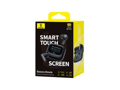 Auriculares inalámbricos intrauditivos Baseus Bowie M2s Ultra TWS con pantalla interactiva - Negro Auriculares inalámbricos intrauditivos Baseus Bowie M2s Ultra TWS con pantalla interactiva - Negro