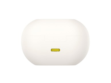 Fones de ouvido sem fio Baseus Bass 15 Clip OWS com cabo Baseus Simple USB-C 3A de 30 cm - Branco