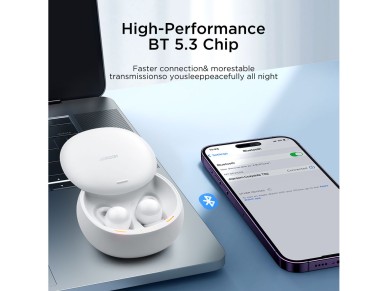 TWS Joyroom JR-TS2 Cozydots Series wireless headphones with active noise reduction, Bluetooth 5.3 - TWS Joyroom JR-TS2 Cozydots Series wireless headphones with active noise reduction, Bluetooth 5.3 -