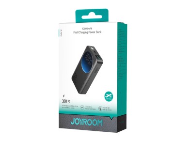 Joyroom powerbank 10000mAh 30W black (JR-PBF01) Joyroom powerbank 10000mAh 30W black (JR-PBF01)