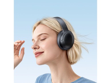 Fones de ouvido sem fio Baseus Bass BH1 Lite com Bluetooth 6.0 - Preto Fones de ouvido sem fio Baseus Bass BH1 Lite com Bluetooth 6.0 - Preto