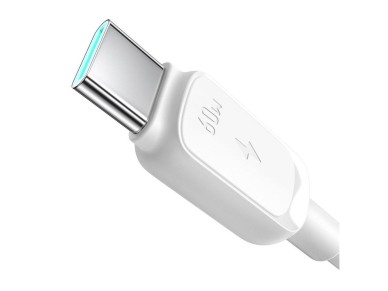 Cable USB-C Joyroom S-A14 - USB-C 60W 1,2 m - Blanco Cable USB-C Joyroom S-A14 - USB-C 60W 1,2 m - Blanco