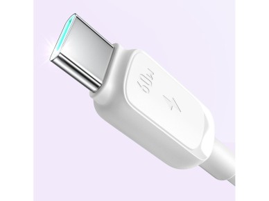 Cable USB-C Joyroom S-A14 - USB-C 60W 1,2 m - Blanco Cable USB-C Joyroom S-A14 - USB-C 60W 1,2 m - Blanco