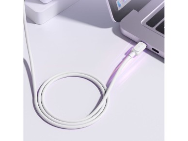 Cable USB-C Joyroom S-A14 - USB-C 60W 1,2 m - Blanco Cable USB-C Joyroom S-A14 - USB-C 60W 1,2 m - Blanco
