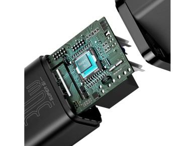 Carregador de parede Baseus Super Si PD 30W 1x USB-C preto